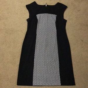 Black and white dress